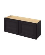 Monaco - 39" x 15" Wall Cabinet, 2 Doors in Espresso MES-W3915