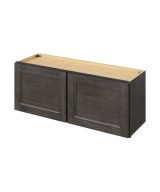 Monaco - 39" x 15" Wall Cabinet, 2 Doors in Slate MSL-W3915