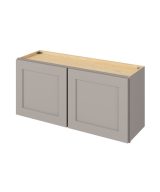 Cooper - 39" x 18" Wall Cabinet, 2 Doors in Grey CGR-W3918