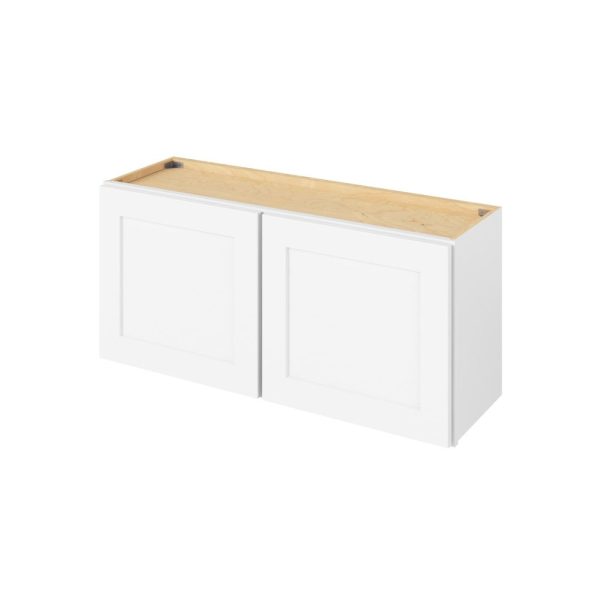 Cooper - 39" x 18" Wall Cabinet, 2 Doors in White CWH-W3918