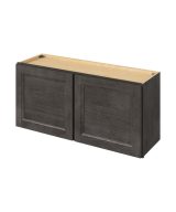 Monaco - 39" x 18" Wall Cabinet, 2 Doors in Slate MSL-W3918