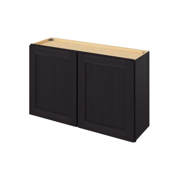 Cooper - 39" x 24" Wall Cabinet, 2 Doors, 1 Shelf in Espresso CES-W3924