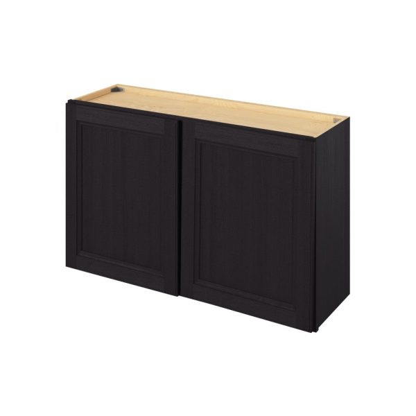 Monaco - 39" x 24" Wall Cabinet, 2 Doors, 1 Shelf in Espresso MES-W3924