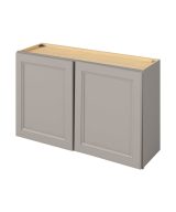 Monaco - 39" x 24" Wall Cabinet, 2 Doors, 1 Shelf in Grey MGR-W3924