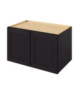 Cooper - 39" x 24" x 24" Deep Wall Cabinet, 2 Doors, 1 Shelf in Espresso CES-W392424