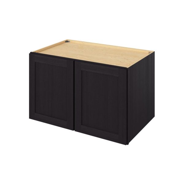 Cooper - 39" x 24" x 24" Deep Wall Cabinet, 2 Doors, 1 Shelf in Espresso CES-W392424