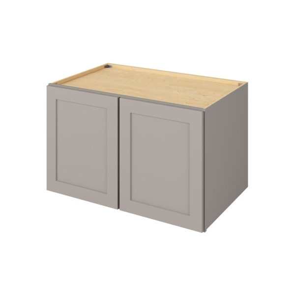 Cooper - 39" x 24" x 24" Deep Wall Cabinet, 2 Doors, 1 Shelf in Grey CGR-W392424