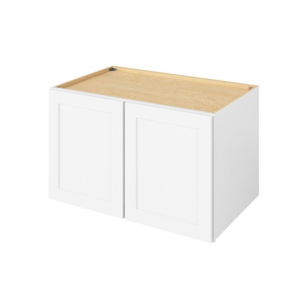 Cooper - 39" x 24" x 24" Deep Wall Cabinet, 2 Doors, 1 Shelf in White CWH-W392424