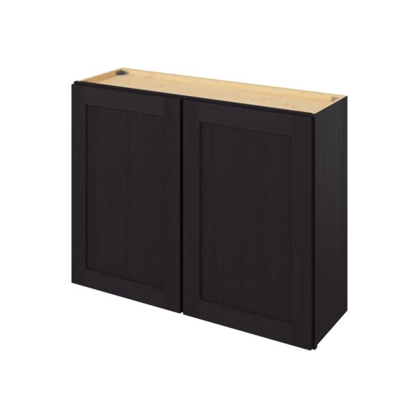 Cooper - 39" x 30" Wall Cabinet, 2 Doors, 2 Shelves in Espresso CES-W3930