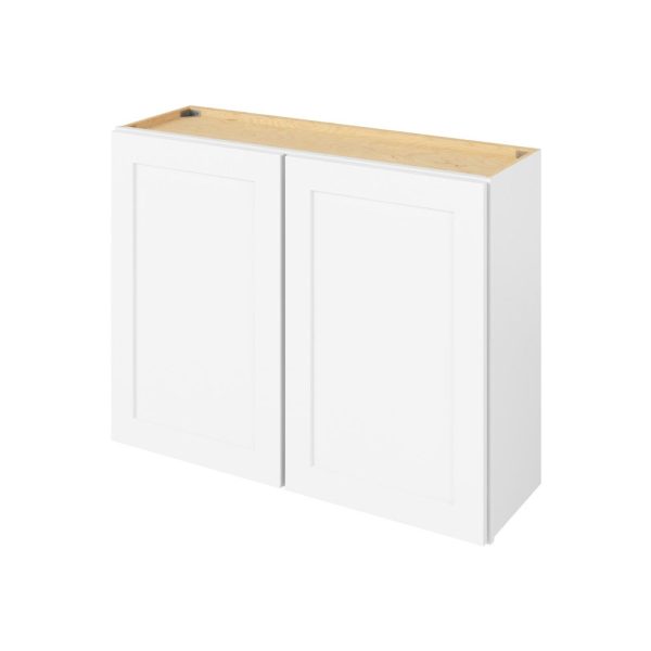 Cooper - 39" x 30" Wall Cabinet, 2 Doors, 2 Shelves in White CWH-W3930