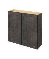 Cooper - 39" x 36" Wall Cabinet, 2 Doors, 2 Shelves in Slate CSL-W3936