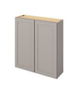 Cooper - 39" x 42" Wall Cabinet, 2 Doors, 3 Shelves in Grey CGR-W3942