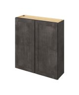 Cooper - 39" x 42" Wall Cabinet, 2 Doors, 3 Shelves in Slate CSL-W3942