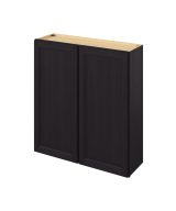 Monaco - 39" x 42" Wall Cabinet, 2 Doors, 3 Shelves in Espresso MES-W3942