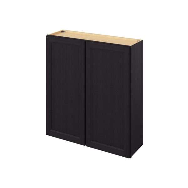 Monaco - 39" x 42" Wall Cabinet, 2 Doors, 3 Shelves in Espresso MES-W3942