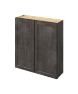 Monaco - 39" x 42" Wall Cabinet, 2 Doors, 3 Shelves in Slate MSL-W3942