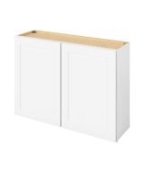 Cooper - 42" x 30" Wall Cabinet, 2 Doors, 2 Shelves in White CWH-W4230