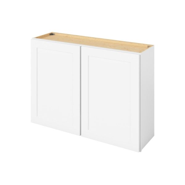 Cooper - 42" x 30" Wall Cabinet, 2 Doors, 2 Shelves in White CWH-W4230