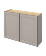 Monaco - 42" x 30" Wall Cabinet, 2 Doors, 2 Shelves in Grey MGR-W4230