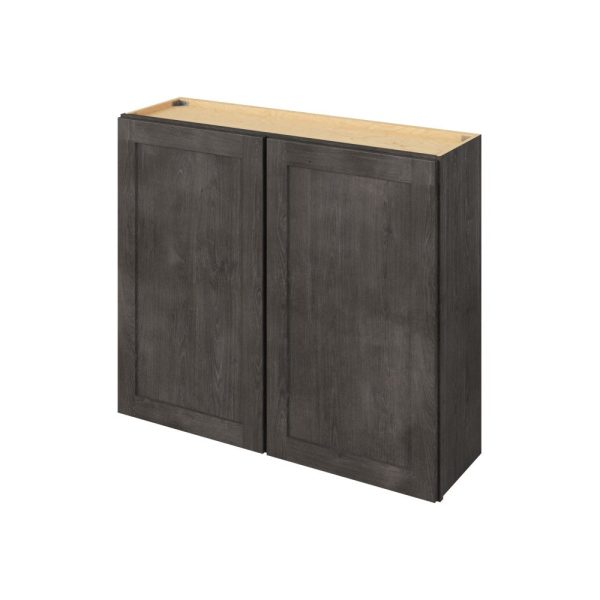 Cooper - 42" x 36" Wall Cabinet, 2 Doors, 2 Shelves in Slate CSL-W4236