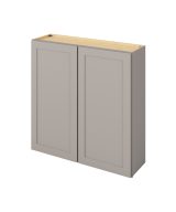 Cooper - 42" x 42" Wall Cabinet, 2 Doors, 3 Shelves in Grey CGR-W4242