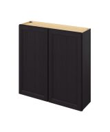 Monaco - 42" x 42" Wall Cabinet, 2 Doors, 3 Shelves in Espresso MES-W4242