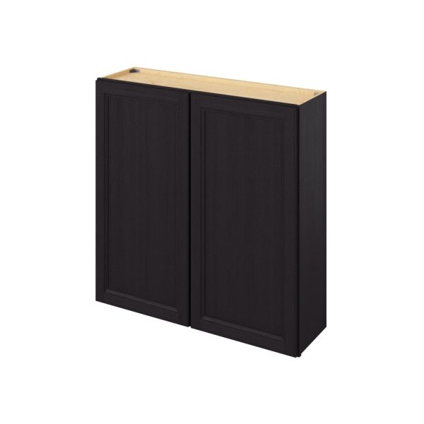 Monaco - 42" x 42" Wall Cabinet, 2 Doors, 3 Shelves in Espresso MES-W4242