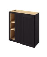 Cooper - 30" x 30"  Universal Blind Wall Cabinet, 1 Door, 2 Shelves in Espresso 3330U-CES-WBC30