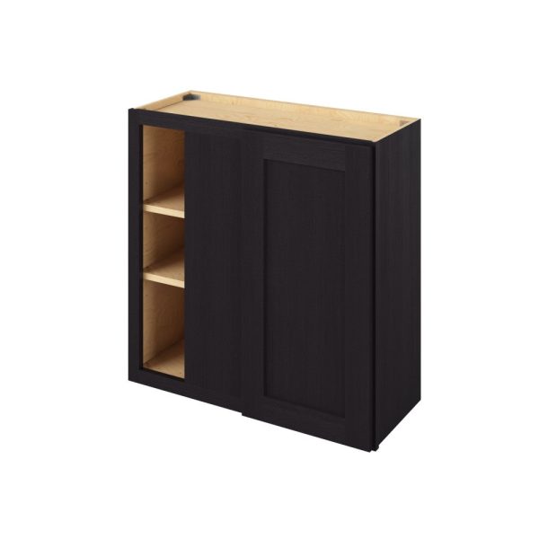 Cooper - 30" x 30"  Universal Blind Wall Cabinet, 1 Door, 2 Shelves in Espresso 3330U-CES-WBC30