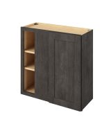 Cooper - 30" x 30"  Universal Blind Wall Cabinet, 1 Door, 2 Shelves in Slate 3330U-CSL-WBC30