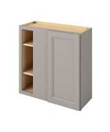 Monaco - 30" x 30"  Universal Blind Wall Cabinet, 1 Door, 2 Shelves in Grey 3330U-MGR-WBC30