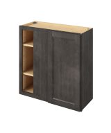 Monaco - 30" x 30"  Universal Blind Wall Cabinet, 1 Door, 2 Shelves in Slate 3330U-MSL-WBC30