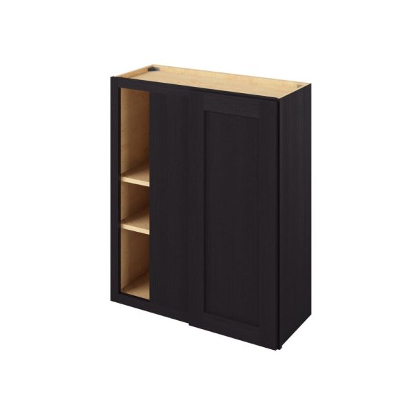 Cooper - 30" x 36"  Universal Blind Wall Cabinet, 1 Door, 2 Shelves in Espresso 3336U-CES-WBC30