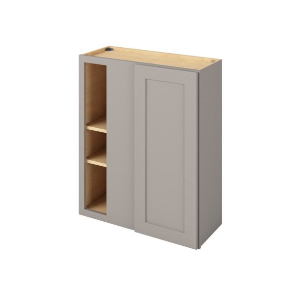 Cooper - 30" x 36"  Universal Blind Wall Cabinet, 1 Door, 2 Shelves in Grey 3336U-CGR-WBC30