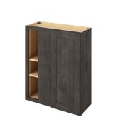 Cooper - 30" x 36"  Universal Blind Wall Cabinet, 1 Door, 2 Shelves in Slate 3336U-CSL-WBC30