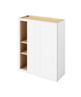 Cooper - 30" x 36"  Universal Blind Wall Cabinet, 1 Door, 2 Shelves in White 3336U-CWH-WBC30