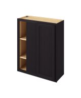 Hudson - 30" x 36"  Universal Blind Wall Cabinet, 1 Door, 2 Shelves in Espresso 3336U-HES-WBC30