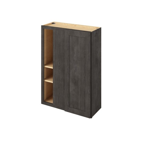 Cooper - 30" x 42"  Universal Blind Wall Cabinet, 1 Door, 3 Shelves in Slate 3342U-CSL-WBC30