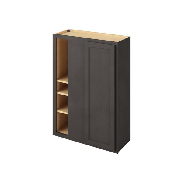 Hudson - 30" x 42"  Universal Blind Wall Cabinet, 1 Door, 3 Shelves in Slate 3342U-HSL-WBC30