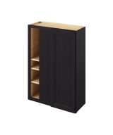 Monaco - 30" x 42"  Universal Blind Wall Cabinet, 1 Door, 3 Shelves in Espresso 3342U-MES-WBC30