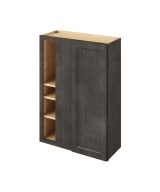 Monaco - 30" x 42"  Universal Blind Wall Cabinet, 1 Door, 3 Shelves in Slate 3342U-MSL-WBC30