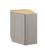 Cooper - 24" x 30" Wall Diagonal Cabinet, 1 Door, 2 Shelves in Grey CGR-WDC2430