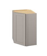 Cooper - 24" x 36" Wall Diagonal Cabinet, 1 Door, 2 Shelves in Grey CGR-WDC2436