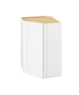 Cooper - 24" x 36" Wall Diagonal Cabinet, 1 Door, 2 Shelves in White CWH-WDC2436