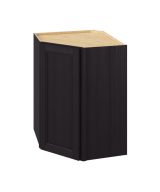 Monaco - 27" x 36" x 15" Wall Diagonal Cabinet, 1 Door, 2 Shelves in Espresso MES-WDC273615