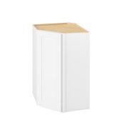 Cooper - 27" x 42" x 15" Wall Diagonal Cabinet, 1 Door, 3 Shelves in White CWH-WDC274215