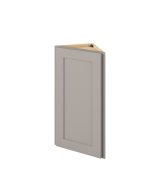 Cooper - 12" x 30" Wall End Cabinet, 1 Door, 2 Shelves in Grey CGR-WEC1230