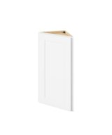 Cooper - 12" x 30" Wall End Cabinet, 1 Door, 2 Shelves in White CWH-WEC1230