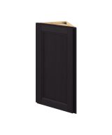 Monaco - 12" x 30" Wall End Cabinet, 1 Door, 2 Shelves in Espresso MES-WEC1230