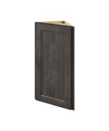 Monaco - 12" x 30" Wall End Cabinet, 1 Door, 2 Shelves in Slate MSL-WEC1230